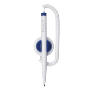 Schneider Kugelschreiber mit Befestigung blau Schneider Klick-Fix-Pen