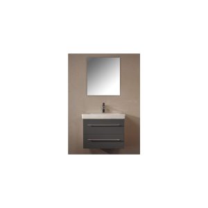 Badmöbel Villeroy und Boch Subway 2.0 65 cm in anthrazit seidenglanz