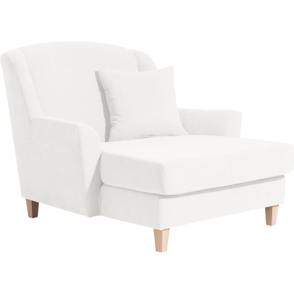 Max Winzer Judith Big-Sessel inkl. 1x Zierkissen 55x55cm creme