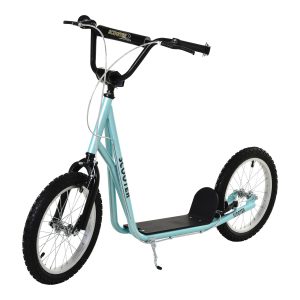 HOMCOM Kinderscooter mit Handbremse 139 x 58 x 90-96 cm (LxBxH)   Tretroller Kids Cityroller Kinderroller Roller