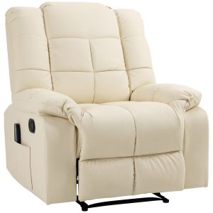 HOMCOM Massagesessel mit Liegefunktion und Fernbedienung 94B x 99T x 99H cm   Massagesessel Liegefunktion Massage Sessel Fernsehsessel