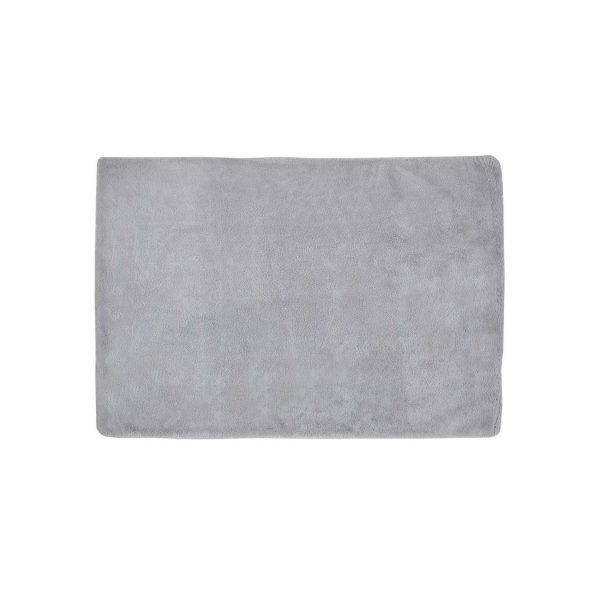 PawHut Tierbett mit abnehmbarem Bezug silber 115 x 75 x 3 cm   tierbett tierdecke hund hundebett hundedecke