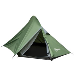 Outsunny Campingzelt für 2 Personen dunkelgrün