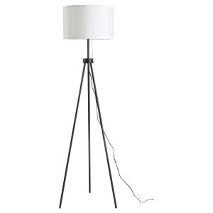 HOMCOM Tripod-Stehlampe schwarz