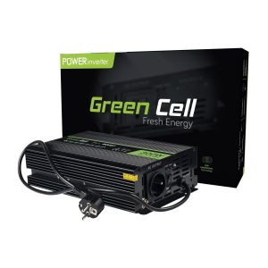 Green Cell Spannungswandler 12V auf 230V Reiner sinus 300W/600W USV für Heizung
