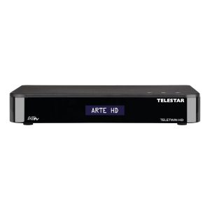 TELESTAR TELETWIN HD FULL HD Twin-Satreceiver mit USB PVR u. Sat to IP