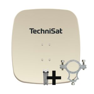 TechniSat SATMAN 65 PLUS inkl. LNB-Halteschelle und AZ/EL-Halterung