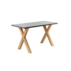Tisch Thore Grau/Natur 70 x 140 cm