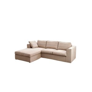 Ecksofa Brighton Beige rechts