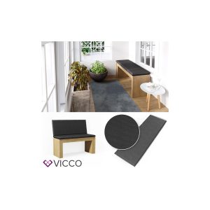 VICCO Bankauflage 120x40x5cm Bankpolster Gartenbank-Auflage Sitzpolster Auflage