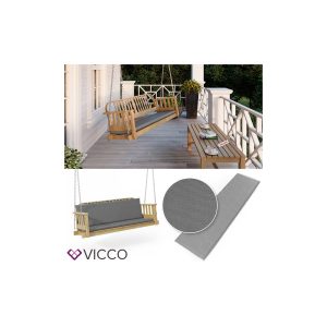 VICCO Bankauflage 150x40x5cm Bankpolster Gartenbank-Auflage Sitzpolster Auflage