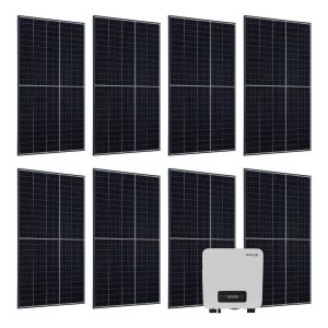 Juskys Solaranlage Set 3000 W Photovoltaik Anlage 8 Solarmodule