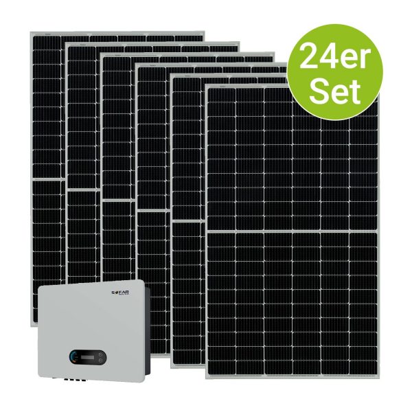 Juskys Solaranlage Set 9000 Watt Photovoltaik Anlage 24 Module