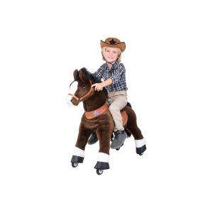 Ponycycle "Mister Ed" Pferd Braun medium mit Sound (U-Serie)