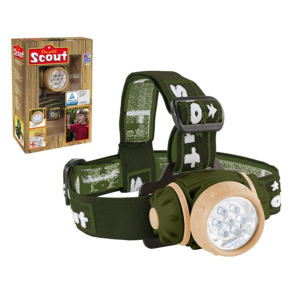 SCOUT Kinder Stirnlampe -Kopflampe Taschenlampe -Camping Kindertaschenlampe OVP!