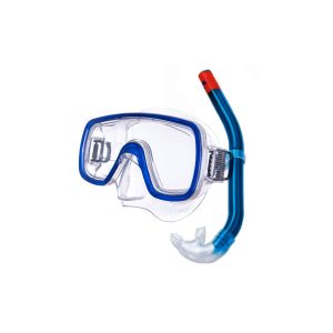 SALVAS Set Kalua Tauchmaske + Schnorchel Taucher Maske Schwimm Brille Erwachsene