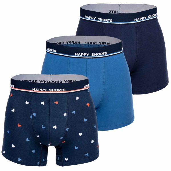 Happy Shorts Herren Boxershort Mehrfarbig