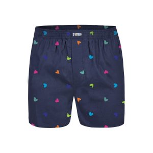 Happy Shorts Herren Boxer Colourful Hearts 1er Pack