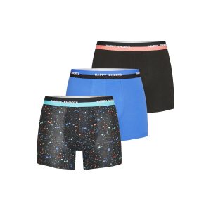 Happy Shorts Herren Boxer Colour Splashes 3er Pack