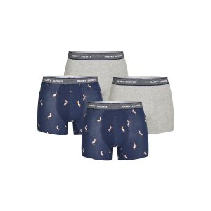Happy Shorts Herren Boxer Stork 4er Pack