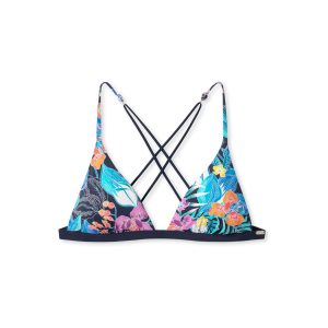 Schiesser Damen Triangel-Bikini-Top Aqua Mix & Match