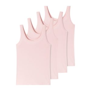 Schiesser Damen Trägertop Uncover 4er Pack