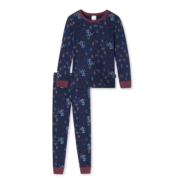 Schiesser Jungen Pyjama Wild Animals