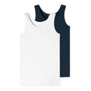 Schiesser Jungen Tanktop 95/5 2er Pack