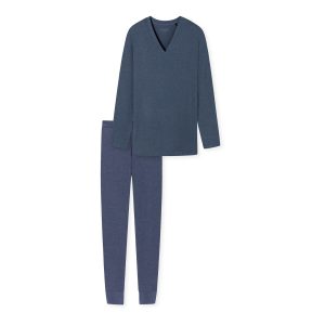 Schiesser Damen Pyjama Modern Rib