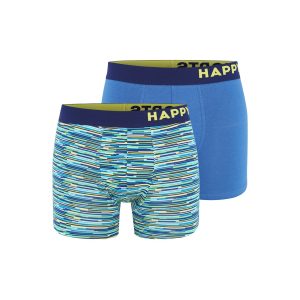 Happy Shorts Herren Retroshorts Trunks 2er Pack