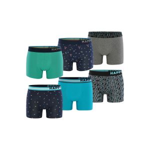 Happy Shorts Herren Retroshorts 6-Pack 6er Pack