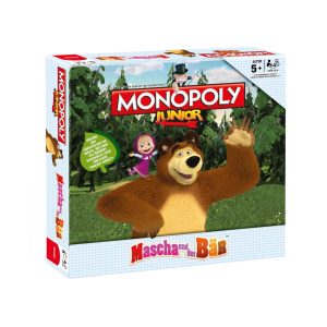 Monopoly Junior Masha und der Bär Brettspiel Gesellschaftsspiel Spiel