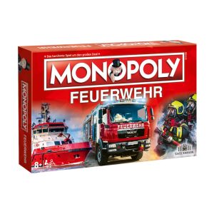 Monopoly Feuerwehr Edition 2021 Brettspiel Gesellschaftsspiel Spiel