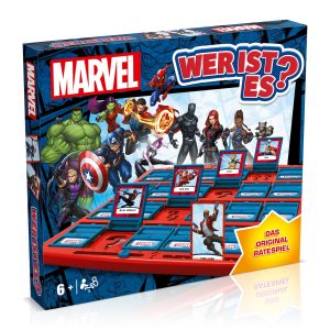 Wer ist es? - Marvel Kinder Spiel Gesellschaftsspiel Ratespiel