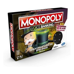 Hasbro - Monopoly - Voice Banking Brettspiel Gesellschaftsspiel Sprachsteuerung