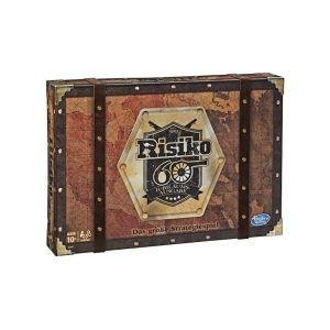 Hasbro - Risiko - 60 Jahre Jubiläums-Ausgabe Brettspiel Gesellschaftsspiel Strategiespiel