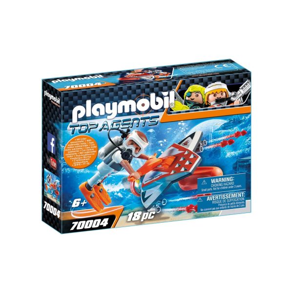 PLAYMOBIL® 70004 - Top Agents - Spy Team Underwater Wing