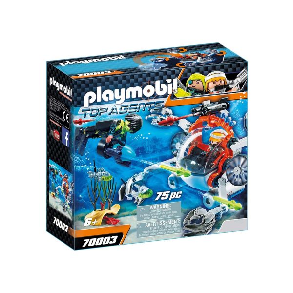 PLAYMOBIL® 70003 - Top Agents - Spy Team Sub Bot