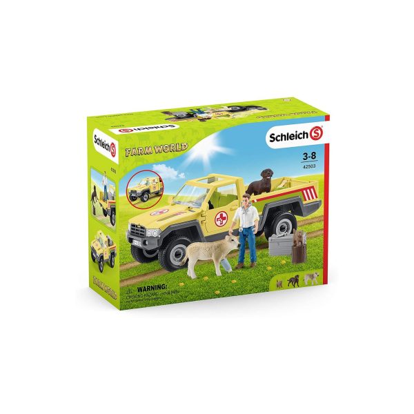 Schleich 42503 - Farm World - Tierarztbesuch auf dem Bauernhof