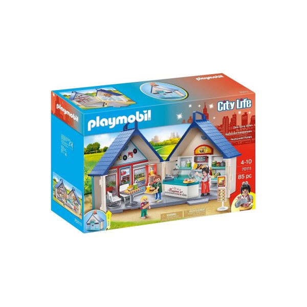 PLAYMOBIL® 70111 - City Life - Take Along Diner