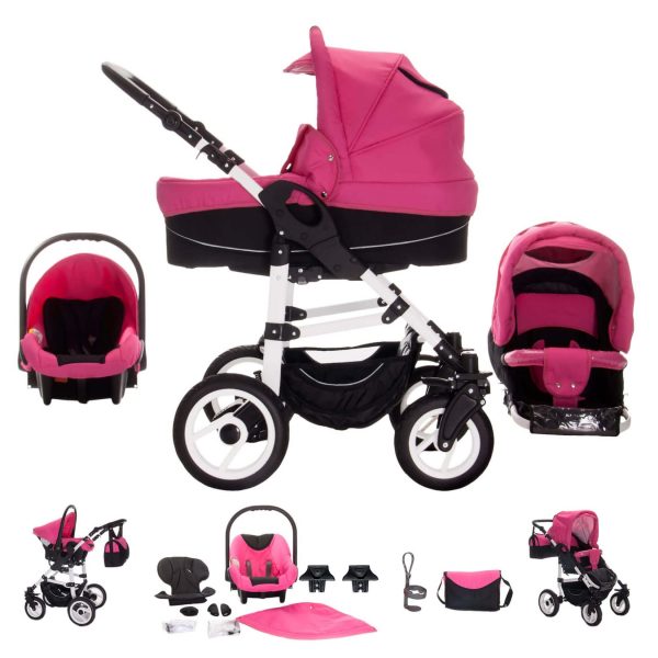 Bebebi Paris   3 in 1 Kombi Kinderwagen Set   Farbe: Élysée