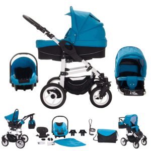 Bebebi Paris   3 in 1 Kombi Kinderwagen Set   Farbe: Louvre