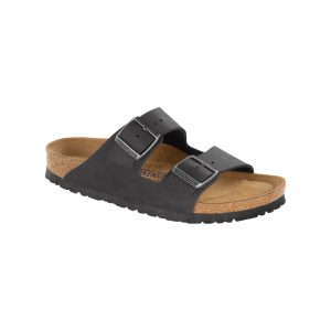 Birkenstock Arizona Weichbettung Fettleder Damen Pantolette